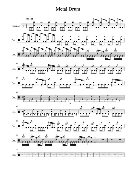 sheet music metal|Free Metal sheet music .